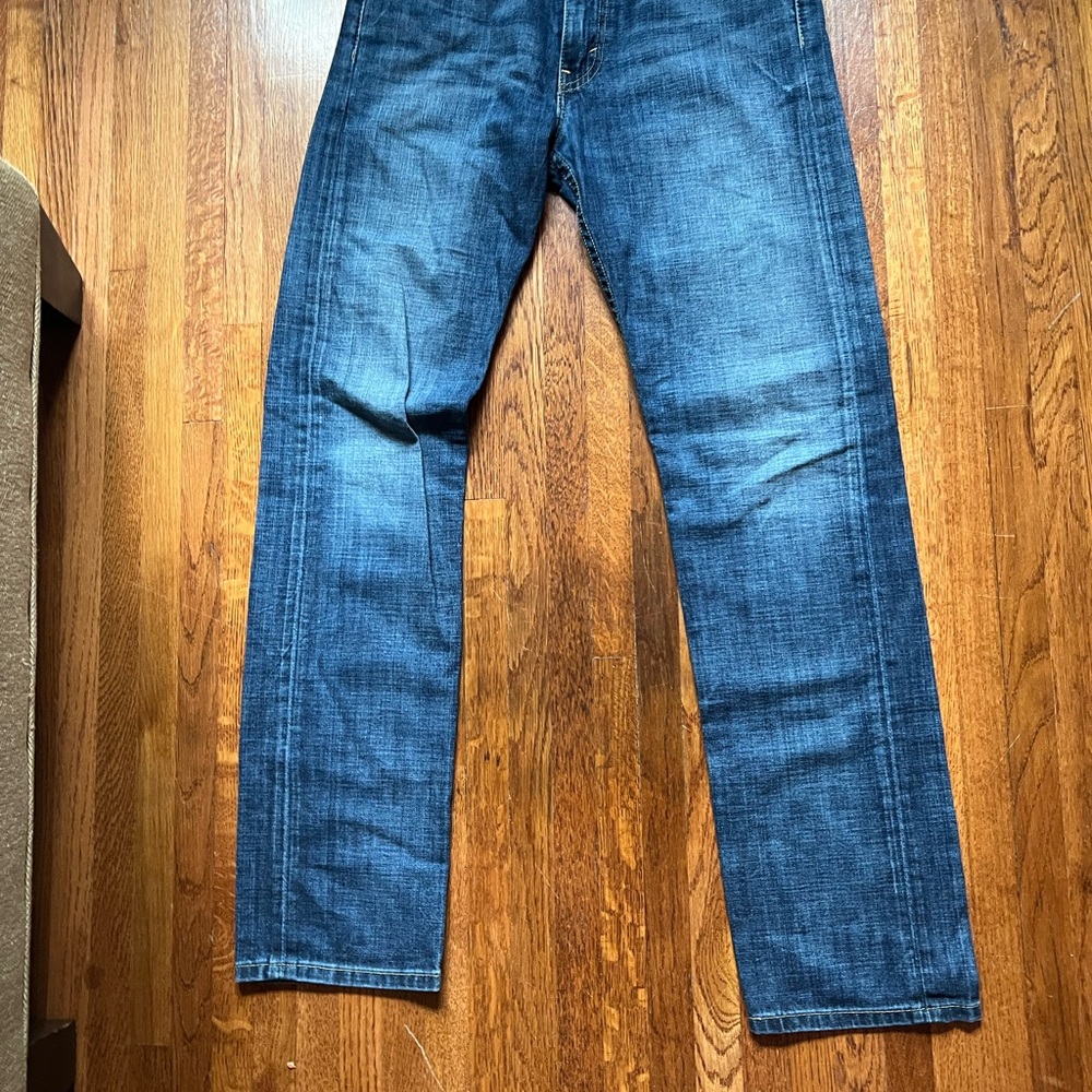 Levi's Blue Straight Jeans Classic Fit